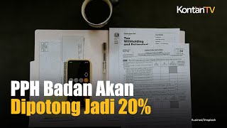 Prabowo Akan Potong Tarif PPH Badan Jadi 20  Kontan News [upl. by Sid]