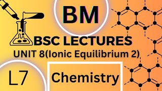 Common ion effect  Buffer solution bsc chemistry bsc1st ignou bscchemistry [upl. by Nnorahs485]