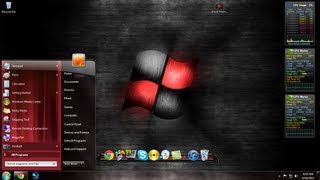 Windows 7 Desktop Customization Part 2 [upl. by Ettenal]