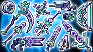 I Installed EVERY SINGLE ZENITH WEAPON in Terraria [upl. by Arrotal993]