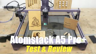 Atomstack A5 Pro   Budget Friendly Laser Engraver  Test  Review [upl. by Eckblad]