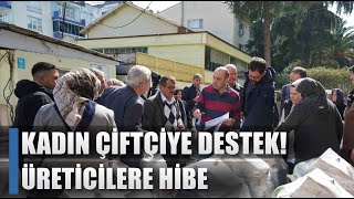 Kadın Çiftçiye Destek 113 Üreticiye Hibe  AGRO TV HABER [upl. by Kai689]