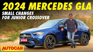 2024 MercedesBenz GLA review  Diesel allwheel drive hits the sweet spot  autocarindia1 [upl. by Heron400]