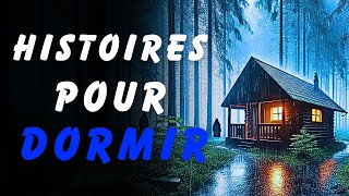 Histoires Vraiment Effrayantes Pour Dormir  Sons de Pluie  Écran Noir  Vol45 [upl. by Lamee]