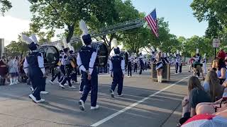 Dassel Cokato Marching Band at Litchfield Parade of Bands 2021 [upl. by Narf786]