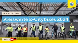 8 günstige ECitybikes im EBike Test 2024 [upl. by Edda]