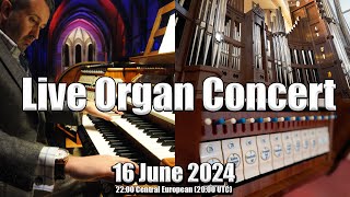 🔴LIVE  Sunday Night Is Organ Music Night  16 June 2024 [upl. by Petromilli]