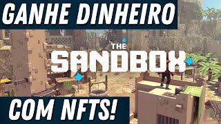 COMO LUCRAR COM NFTs EM THE SANDBOX  COMEÇANDO NO GAME [upl. by Ridley]