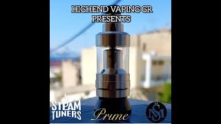 kayfun prime with svoemesto amp steam tuners accesories greek review [upl. by Ahsyia]