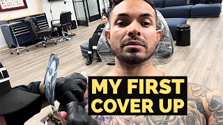 My First Tattoo Cover Up Ever tattoo art life [upl. by Murdoch]