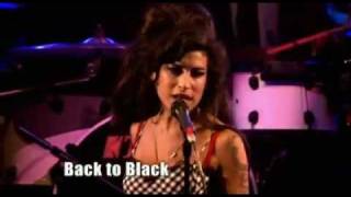 Amy Winehouse  Back To Black Live in concert in her best performance RIP [upl. by Susannah]