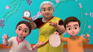 Mummy Ki Roti Gol Gol Rhyme and Much More  Hindi Rhymes for Children  FunForKidsTV [upl. by Nahtad]