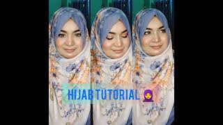 Summer Hijab Tutorial without inner cap😊🌞🔥hijabtutorial hijbigirl subscribe simple follow 2024 [upl. by Adnim]