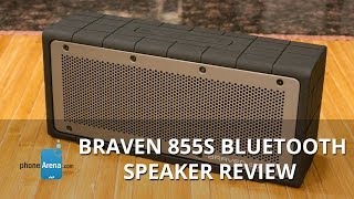 Braven 855s Bluetooth Speaker Review [upl. by Hannus205]