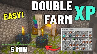 Minecraft Mob Spawner XP Farm Tutorial 121 [upl. by Lennej]