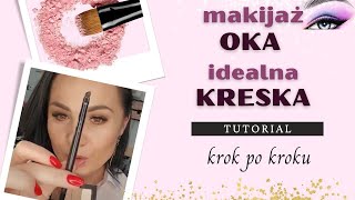 Makijaż OKA i perfekcyjna KRESKA  tutorial 🥰 [upl. by Egief]