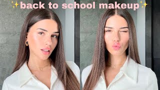 back to school makeup tutorial EASY [upl. by Esnofla]