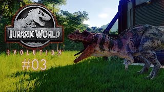 JURASSIC WORLD EVOLUTION 3 🦖 Der Ceratosaurus • Gameplay German Deutsch [upl. by Kunin]