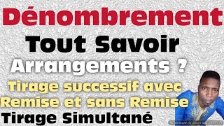 Les Dénombrements arrangement combinaisons permutations maths TD7 indiamaroo movies [upl. by Apple]