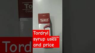 Tordryl syrup uses  cough syrup shorts shortsfeed yt medworld0 [upl. by Lampert856]