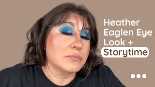 Clionadh Cosmetics Oceano Palette  Storytime My Journey amp Recreating Heather Eaglen’s Eye Look [upl. by Bucher]