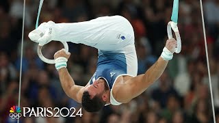 Top moments from the mens allaround gymnastics qualifiers  Paris Olympics  NBC Sports [upl. by Enaoj]