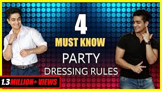 4 Party Looks  Dressing Rules  Be The HOTTEST Guy At The PARTY  BeerBiceps Party Fashion [upl. by Attenej]