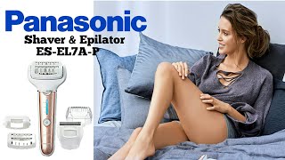 Shave amp Epilator  Panasonic ESEL7AP [upl. by Witt]