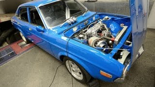 RX4 Rotary 13B turbo dyno  Promaz [upl. by Eradis156]