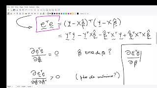 EQM Estimador de mínimos quadrados de beta no modelo de regressão linear múltiplo [upl. by Ettenajna]