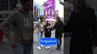 FUNNY Americans Pronounce Serbian Cities [upl. by Nueovas]