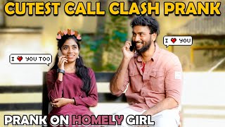 She Is In Love😍 Cutest CALL CLASH Prank On Homely Girl📱👩❤️ Kovai360 [upl. by Yerffoej]