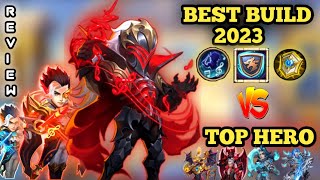 DESPOTIC MAESTRO BEST BUILD 2023 VS TOP HERO 2023  CASTLE CLASH [upl. by Haile]