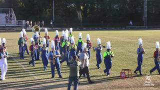 Greene Central High School Marching Band at FuquayVarinia High School 10192024 [upl. by Zulaledairam]