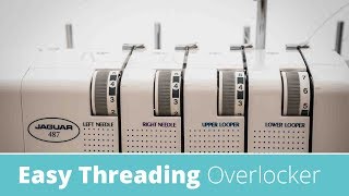 Tutorial Threading my Overlocker  The Easythreading Overlocker system [upl. by Annaoi]