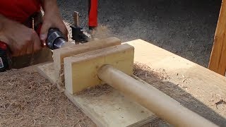 How to make a large dowel [upl. by Fanchet]