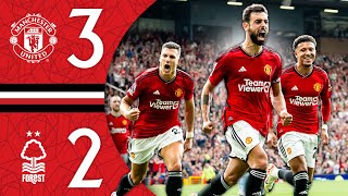 An Important Comeback Win 💪  Man Utd 32 Nottingham Forest  Highlights [upl. by Lethia437]