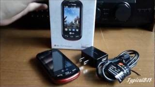 LG Extravert VN271 Verizon Wireless Mobile Phone ReviewLook [upl. by Deeanne]