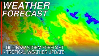 Powerful Severe Thunderstorms and Heavy Rainfall Forecast Across Queensland From Next Week [upl. by Yhtur]