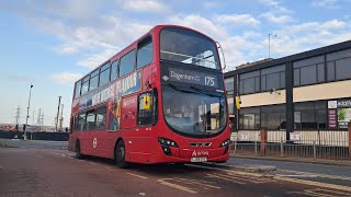 Downshifts  VDL DB300 on Route 175 DW254  LJ59 GVC [upl. by Harac213]