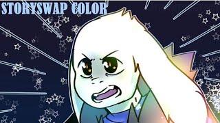 Storyswap color  Asriel Virtues vengeance  The saviors finale AU UNDERTALE [upl. by Nemrak]