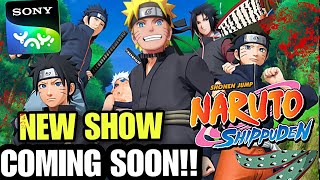 Naruto Shippuden Promo On SONY YAYRelease Date Officially Confirmed 2024All Details [upl. by Thagard]