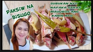 How to Cook Paksiw na Isdang Bisugo Recipe l Panlasang Kusina [upl. by Einohpets]