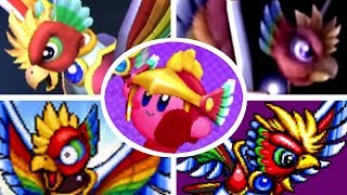 All Dyna Blade Battles amp Appearances in Kirby Games 19962018 [upl. by Lesnah]