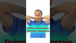 Esercizio di Estensione del Dorso per il Dolore Intercostale [upl. by Arimay875]