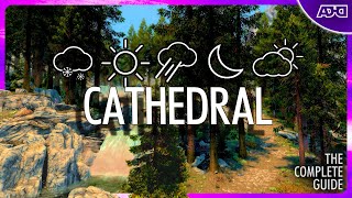 CATHEDRAL Weather amp Landscapes  FPS Friendly Skyrim Mod Guide [upl. by Jacintha1]