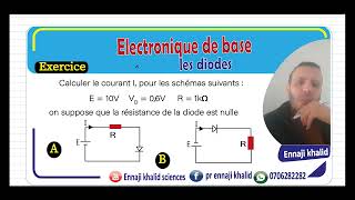 Diode passante et diode bloquée avec résumé du cours [upl. by Lav]