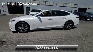 Certified 2022 Lexus LS LS 500 Ramsey NJ L15384T [upl. by Gavrielle]