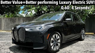 2024 BMW IX Xdrive 50i TEST DRIVEFULL REVIEW [upl. by Eitteb]