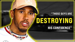 Lewis Hamilton DEFENDS Sergio Perez after Mexico Grand Prix [upl. by Alletse]